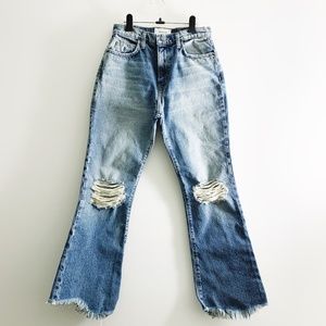 NWOT Current/Elliott High Waist Kick Jean - 26